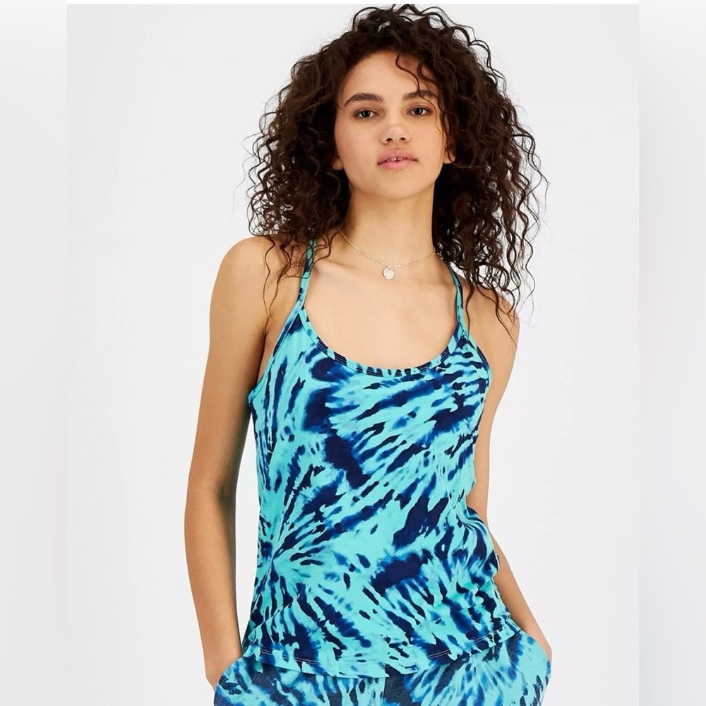 NWT Jenni Intimates Tie-Dye Athletic Top